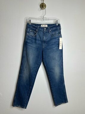 NWT AMO Denim Chloe Cropped Jean In Passoniate Size 27